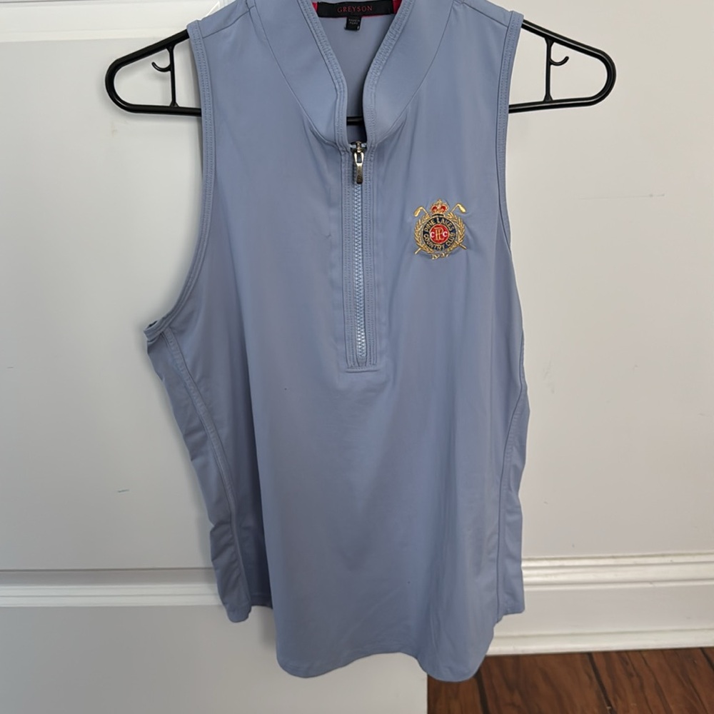Greyson periwinkle tank large